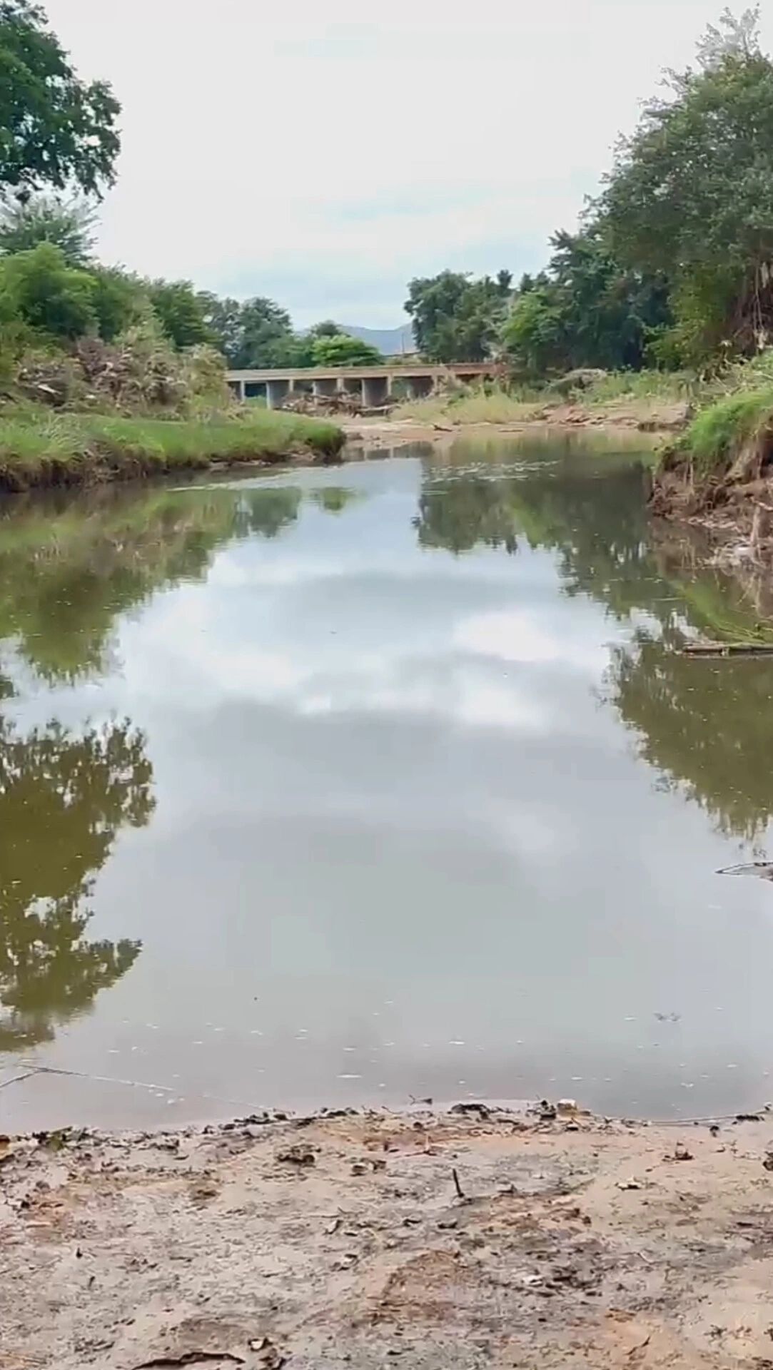 Watercourse observed as part of an environmental site assessment